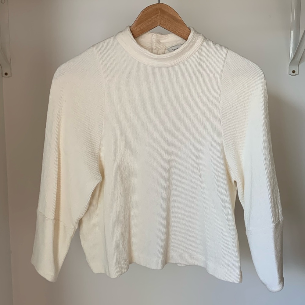 Madewell Texture & Thread, XXS, Ivory, Cotton